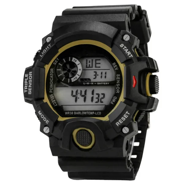 YIKAZE Y73 Men's Watch Digital Sports Electronic Wristwatch Large Dial Multifunctional Waterproof Luminous Alarm Male's Bracelet - Image 11